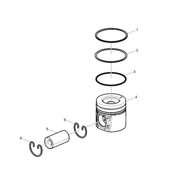 Zestaw tłoka 7423526773