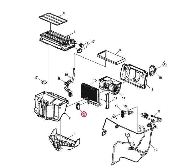 Zawór rozprężny klimatyzacji 78537076