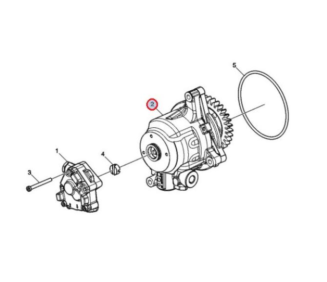 Pompa wspomagania Volvo 24214705