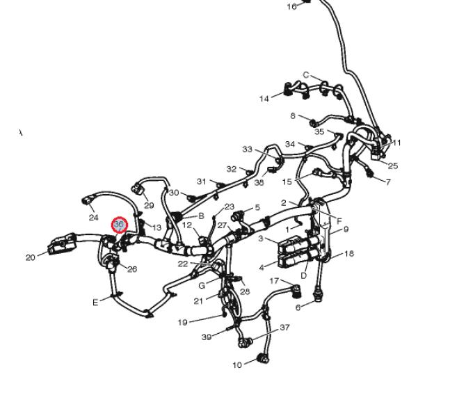 Wtyczka czujnik płynu FH4