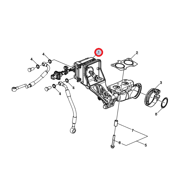 Zawór egr 7424328031