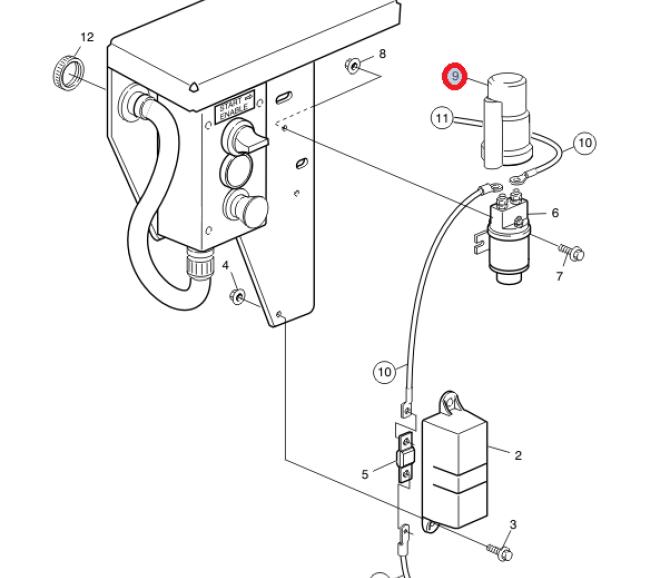 Obudowa gumowa cewki