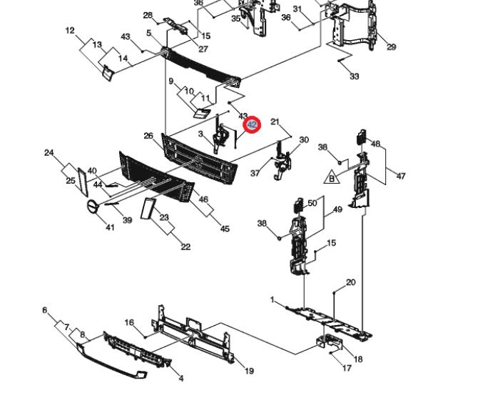 Amortyzator stopnia kab. aero