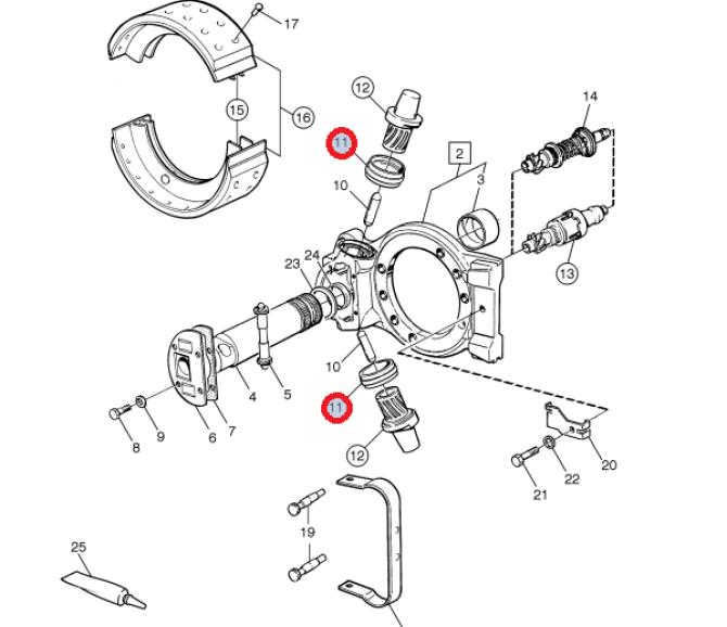 Osłona gumowa samoregulatora