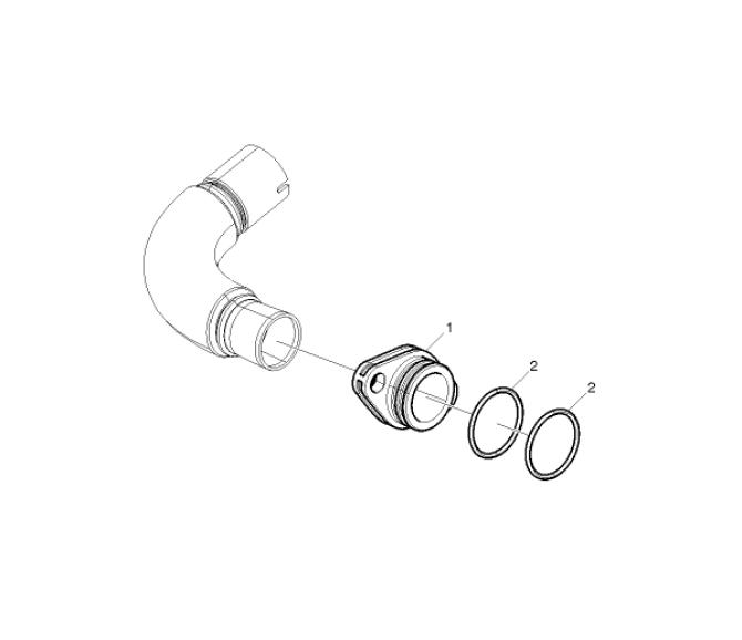 Przewód wlewu olejowy dolny