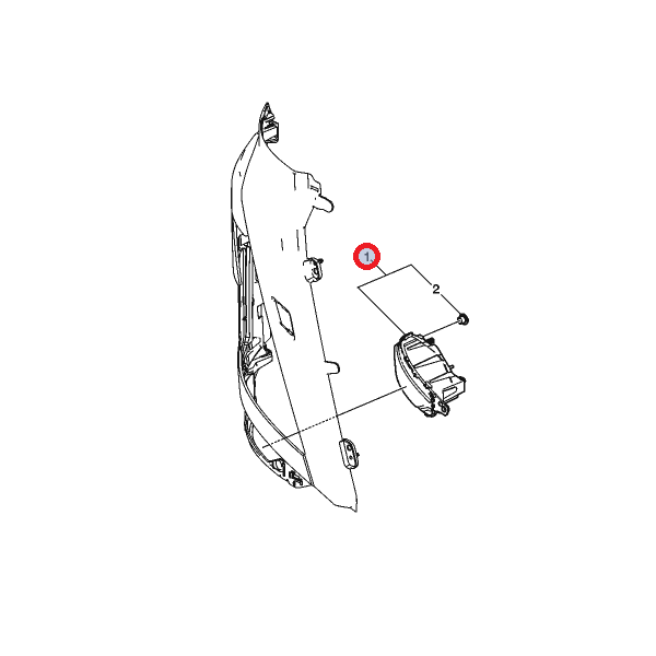 Lampa p-mg fh16 lift prawa