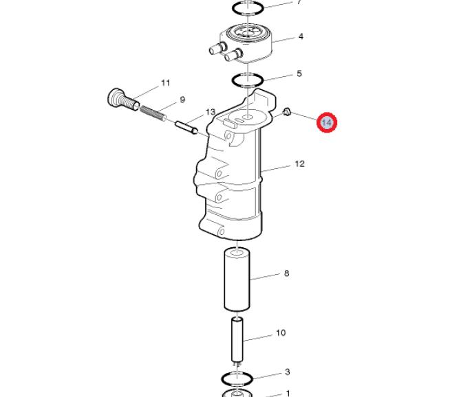 Korek obudowy filtra skrzyni