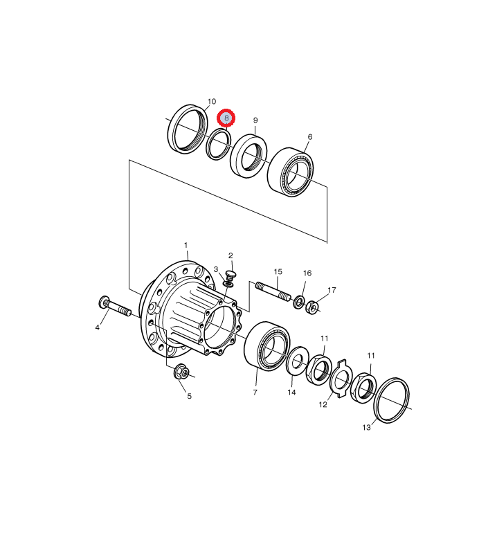 O-ring pod pompa wspomagania