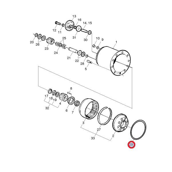 Oring 8x4