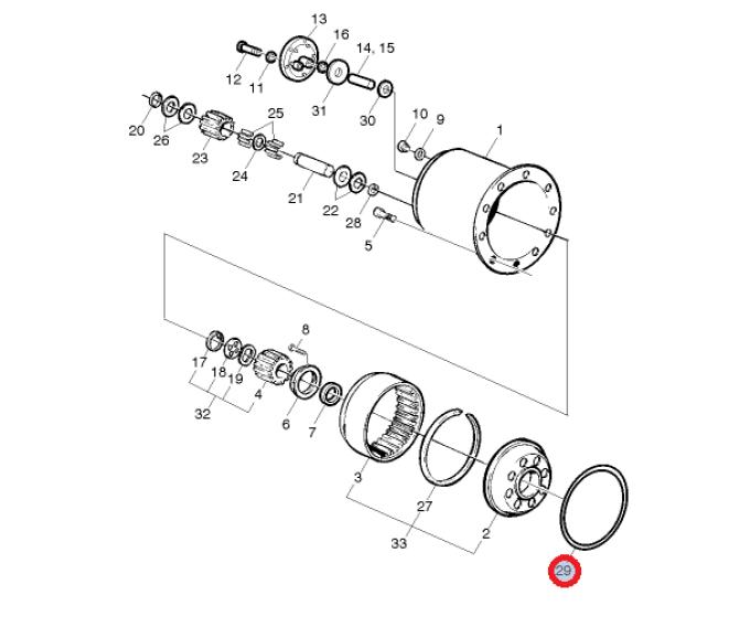 Oring 8x4