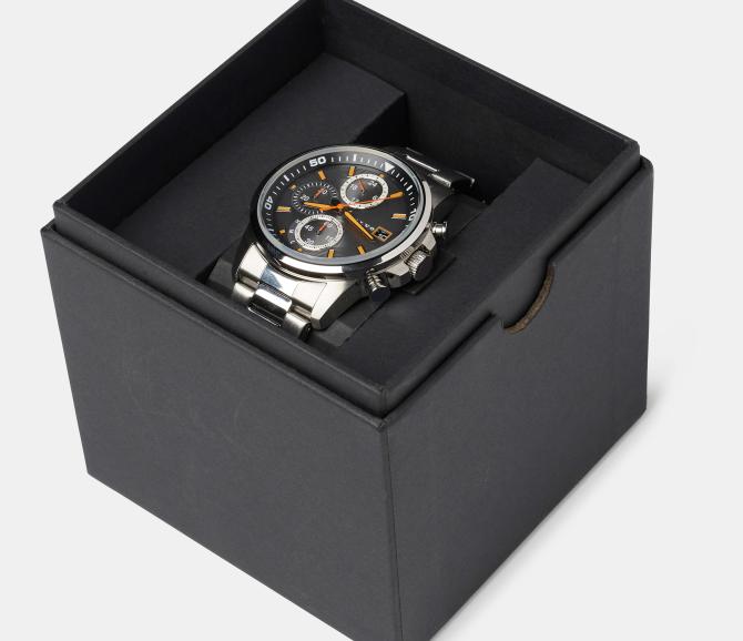 Zegarek - Chronograph Stainless Steel Watch - Volvo Word Mark