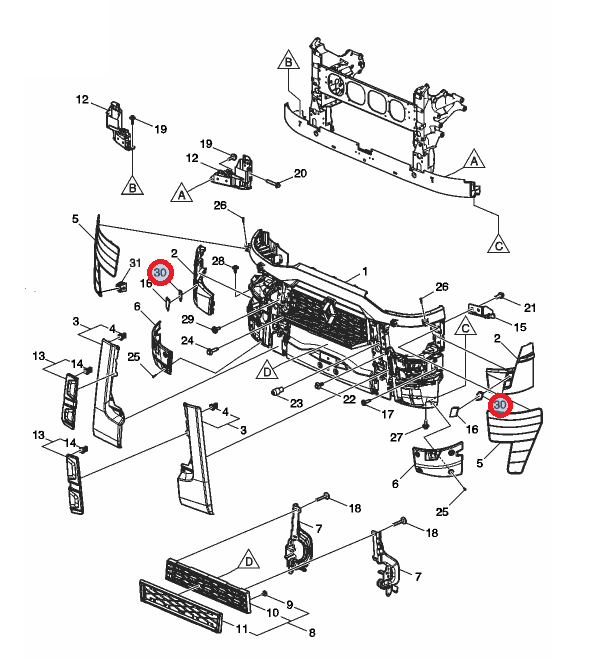 Zaślepka prawa 7484901170