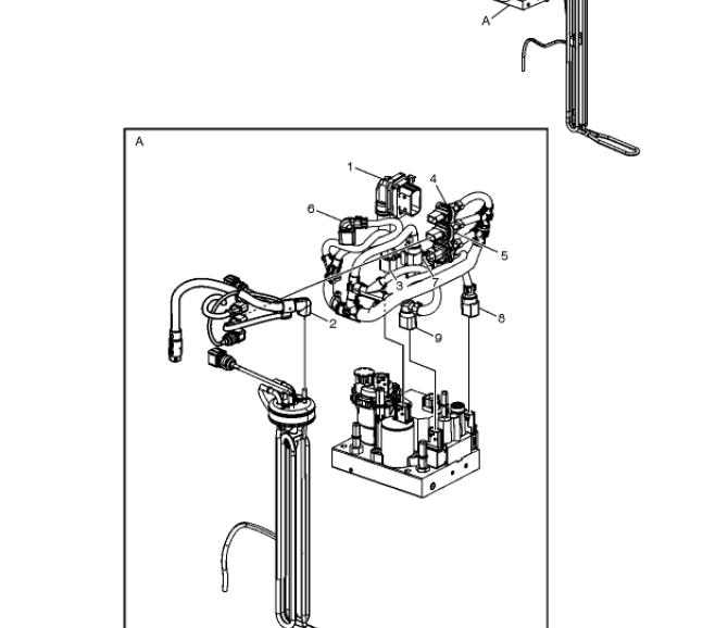 Wiązka elektr. pompy adblue