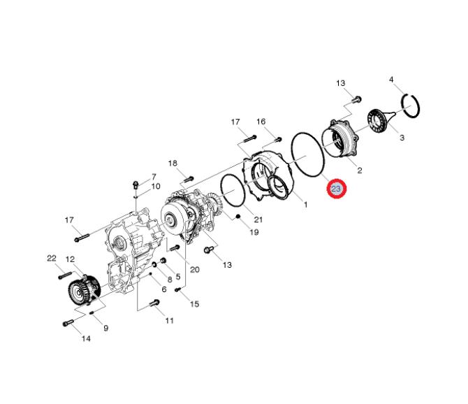 Oring turbosprężarki