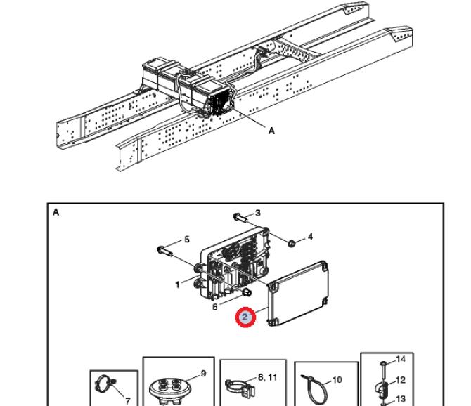 Pokrywa skrzynki elektrycznej