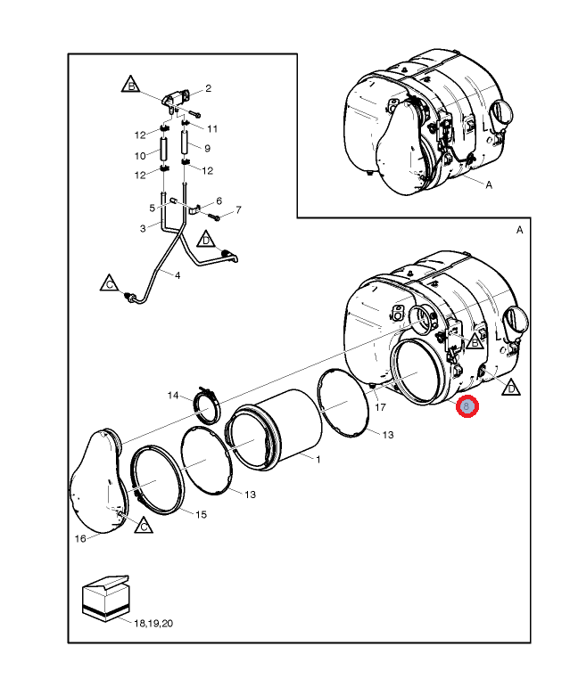 Katalizator scr bez wkładu dpf