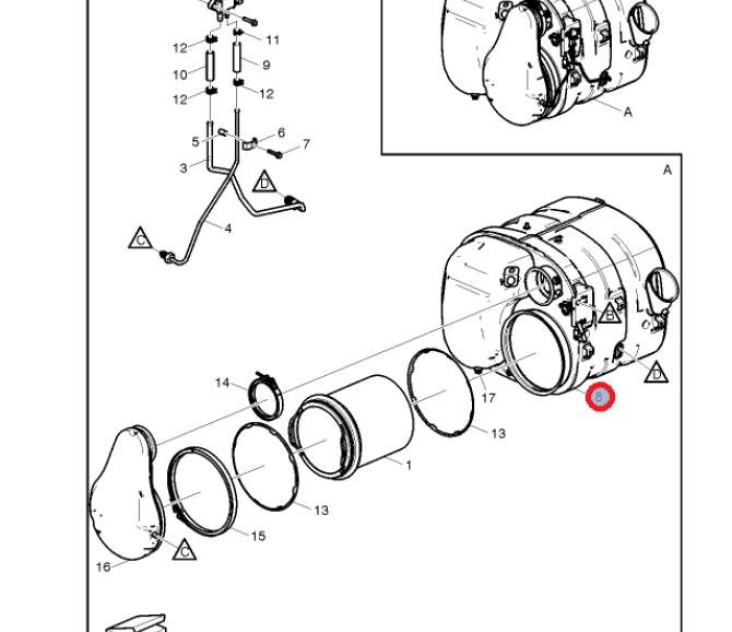 Katalizator scr bez wkładu dpf
