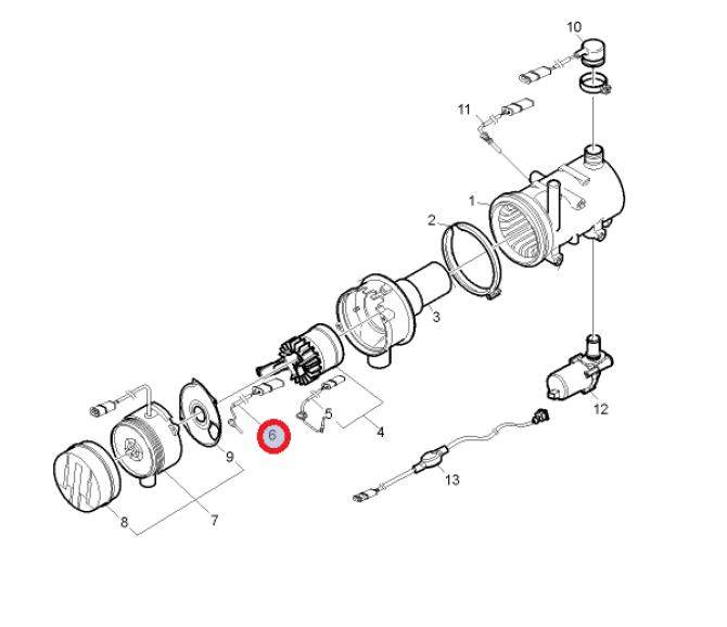 Czujnik temperatury spalin 82382095
