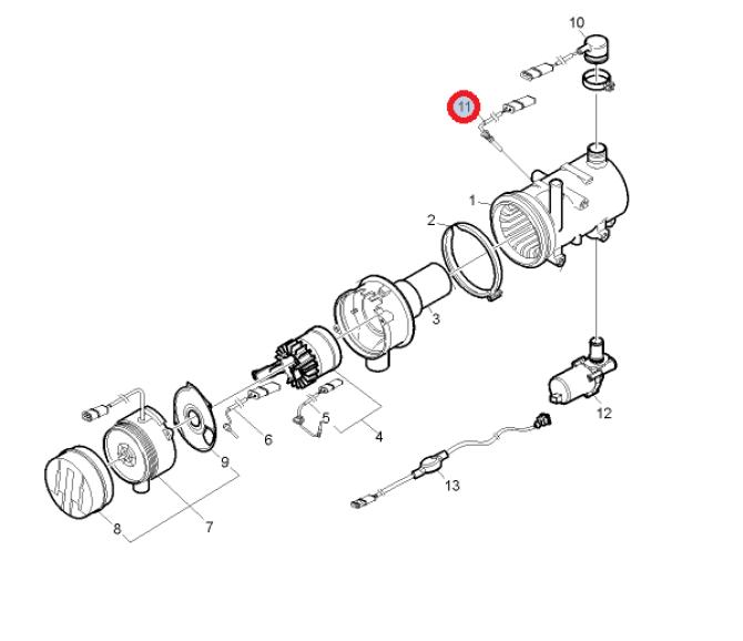 Czujnik temperatury 82382096
