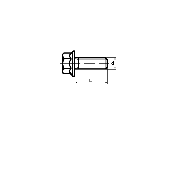 Śruba m8*130