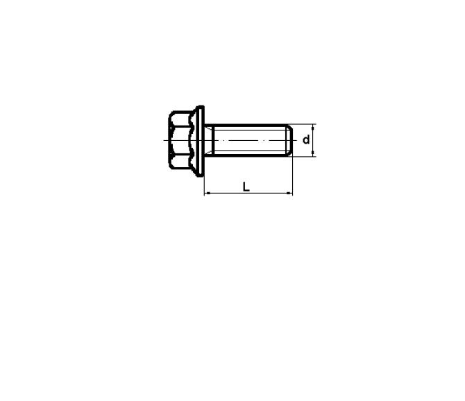 Śruba m8*130