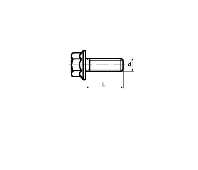 Śruba m12 x 25