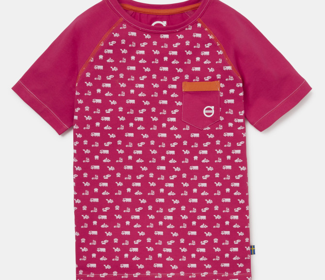 T-SHIRT KIDS RÓŻOWY 134/140