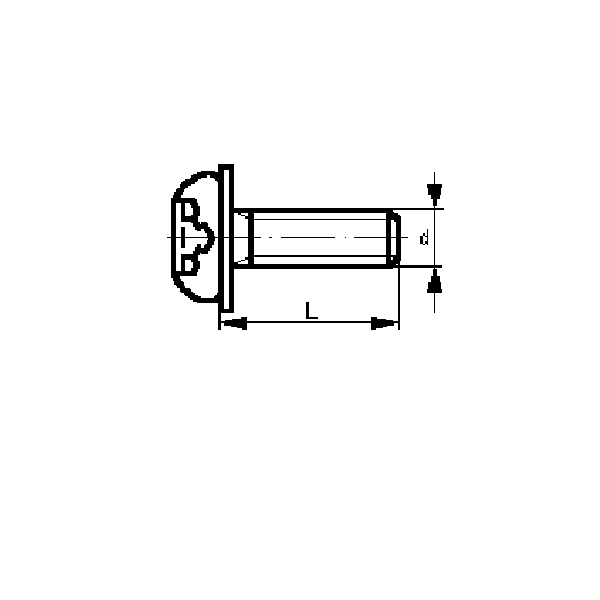 Śruba m8x25