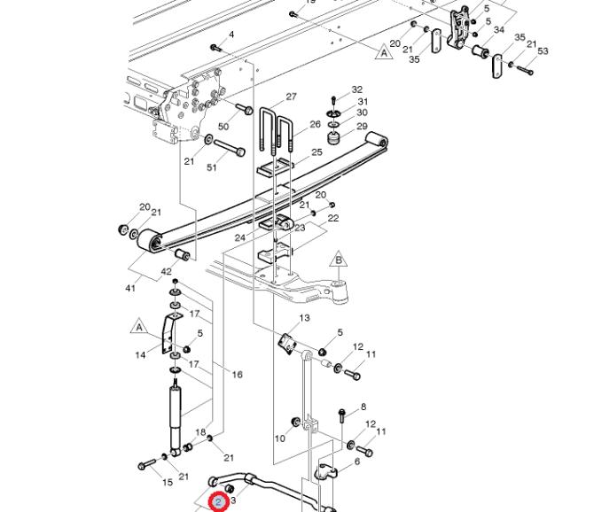 Tuleja stabilizatora przód