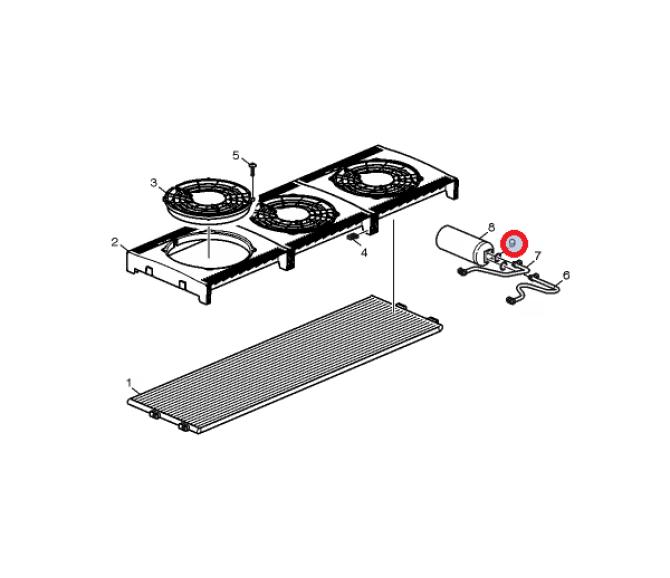 Oring osuszacza 22385059