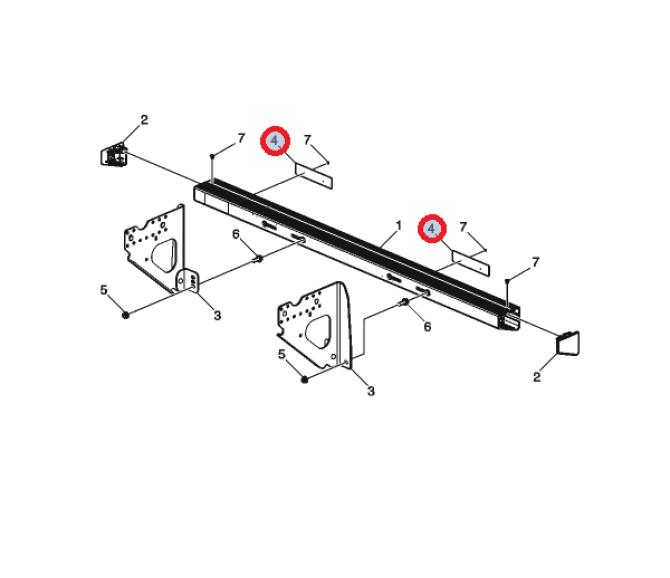Odblask ostrzegawczy rh