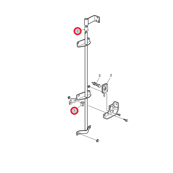 Tulejka łożysko spojlera 78597027
