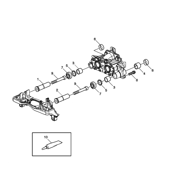Zestaw naprawczy zacisku fh13