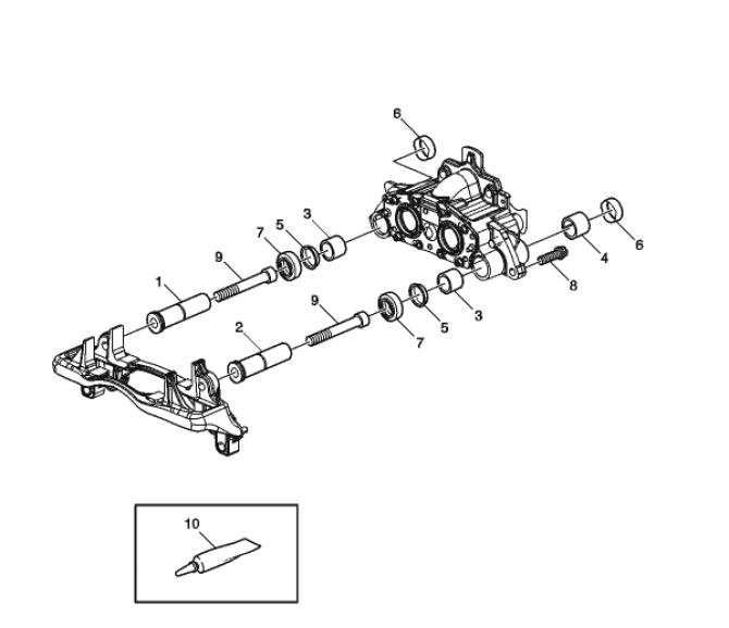 Zestaw naprawczy zacisku fh13