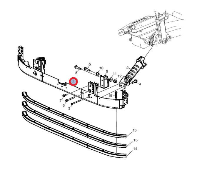 Belka przeciwnajazdowa FH4
