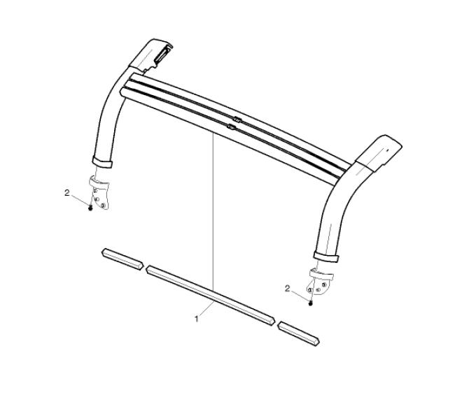 Wspornik na dachu cab-xhsl 82862153
