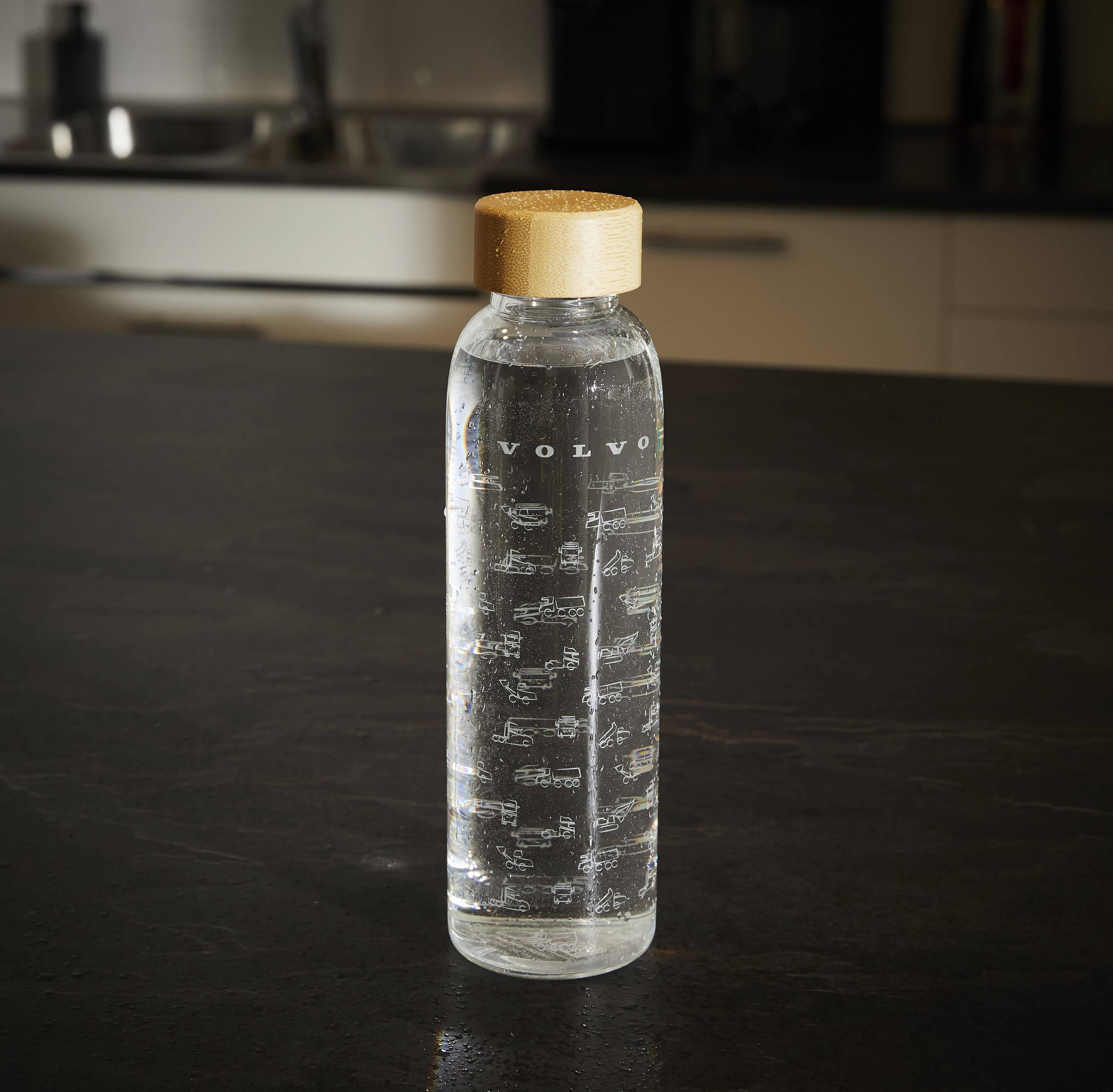 Butelka szklana - Glass Water Bottle - Volvo Word Mark