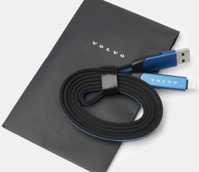 Kabel USB-C-Lightning Fast Charger - Volvo Word Mark - 