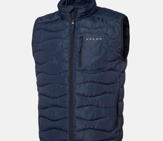 Bezrękawnik - Volvo Word Mark - Navy Blue - XL