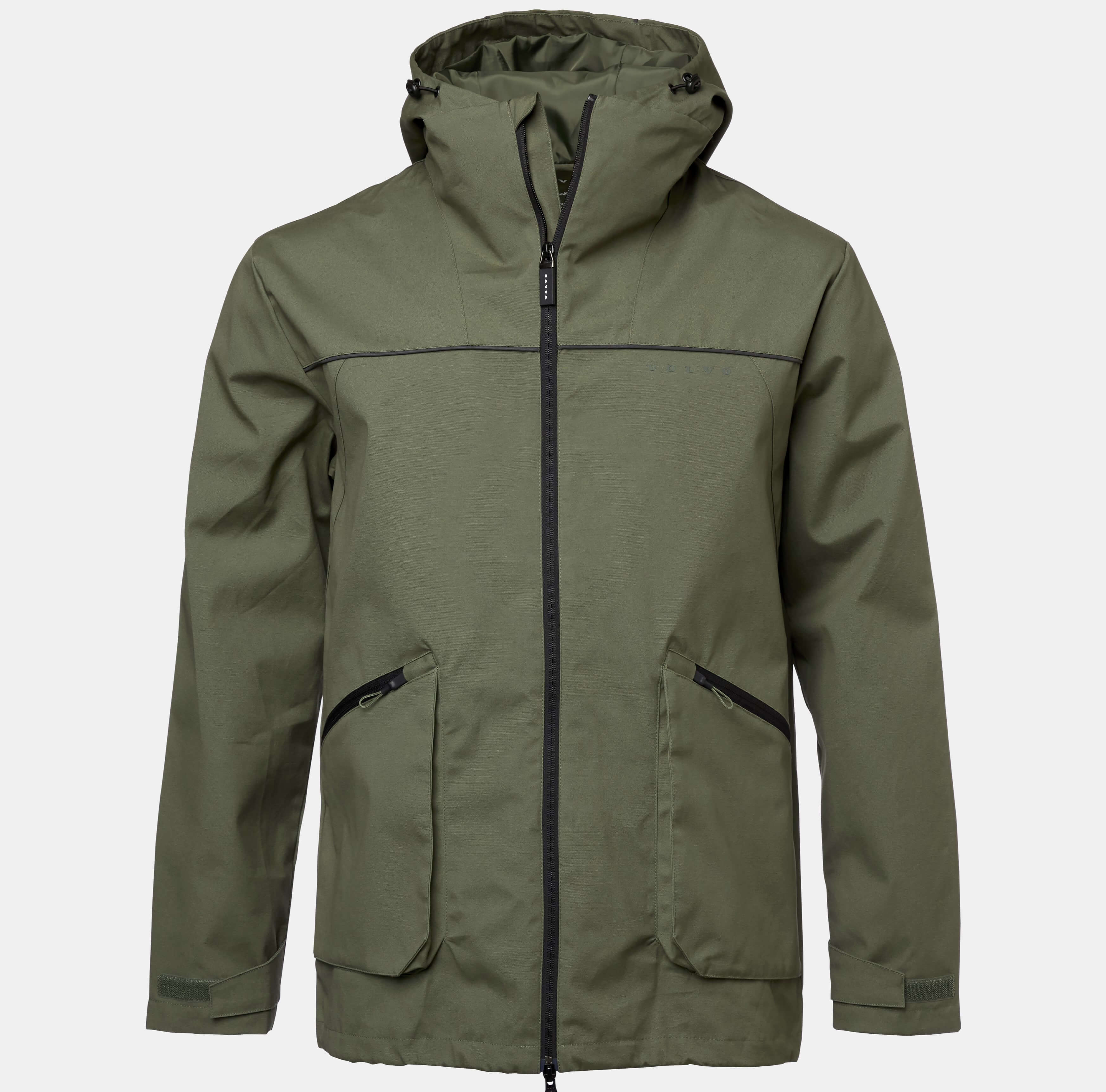 Kurtka - Cotton Canvas - Volvo Word Mark - Green - rozmiar XL