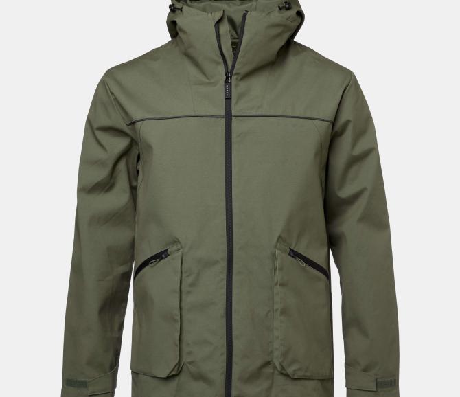 Kurtka - Cotton Canvas - Volvo Word Mark - Green - rozmiar XL