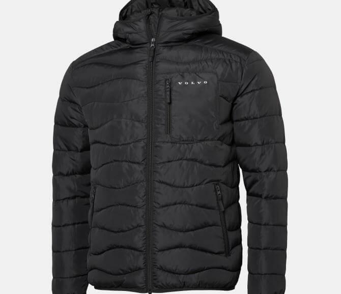 Kurtka - Volvo Word Mark - kolor czarny - rozmiar L