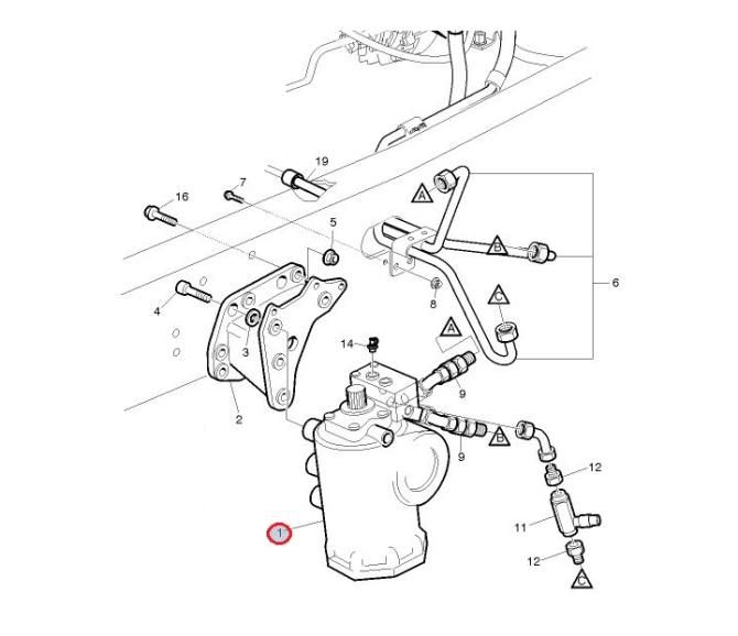 Przekładnie kierownicza STG20.0 Volvo FH/ FM , REMAN 85000727