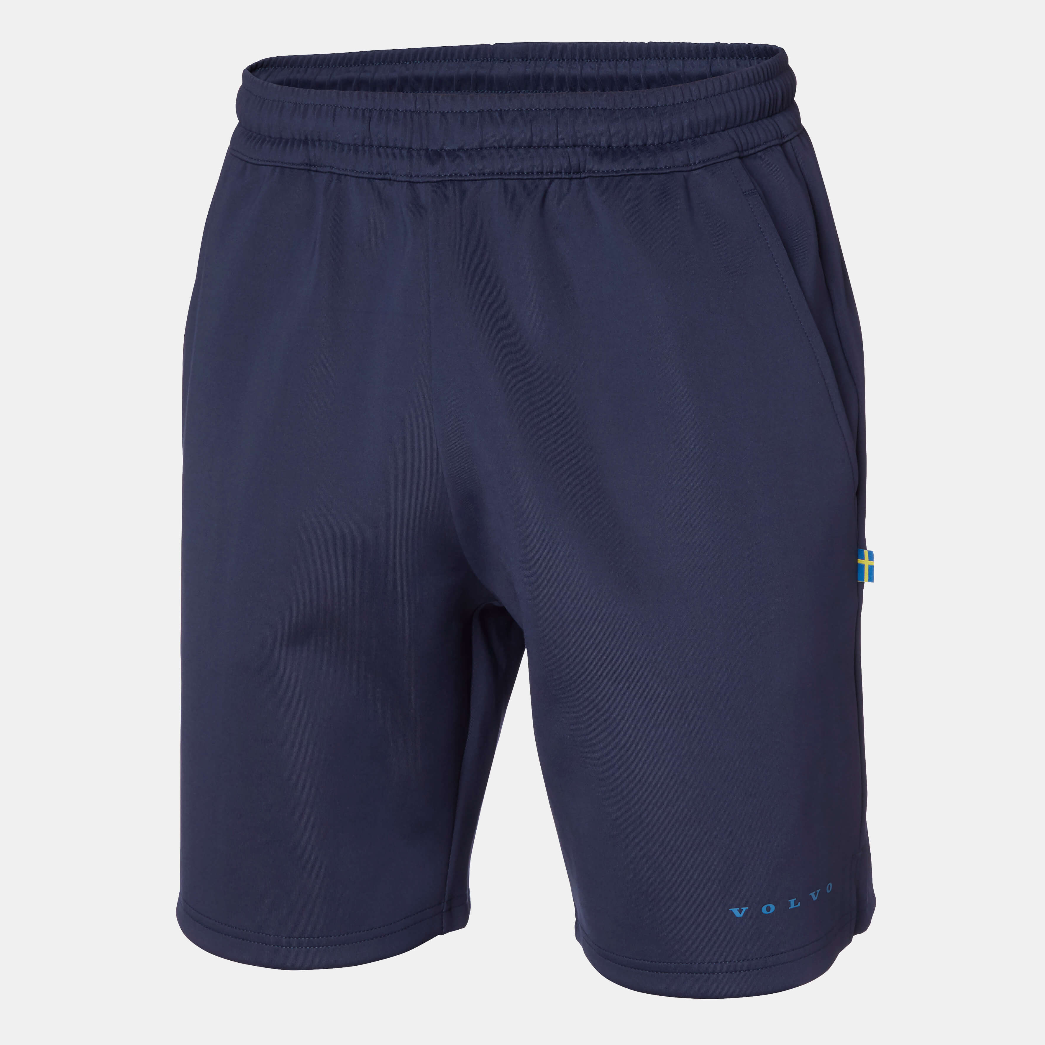 Szorty - Leisure Shorts - Volvo Word Mark - Navy Blue - M