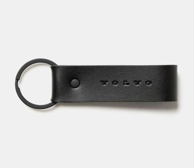 Brelok VOLVO  Word Mark Leather Keyring 