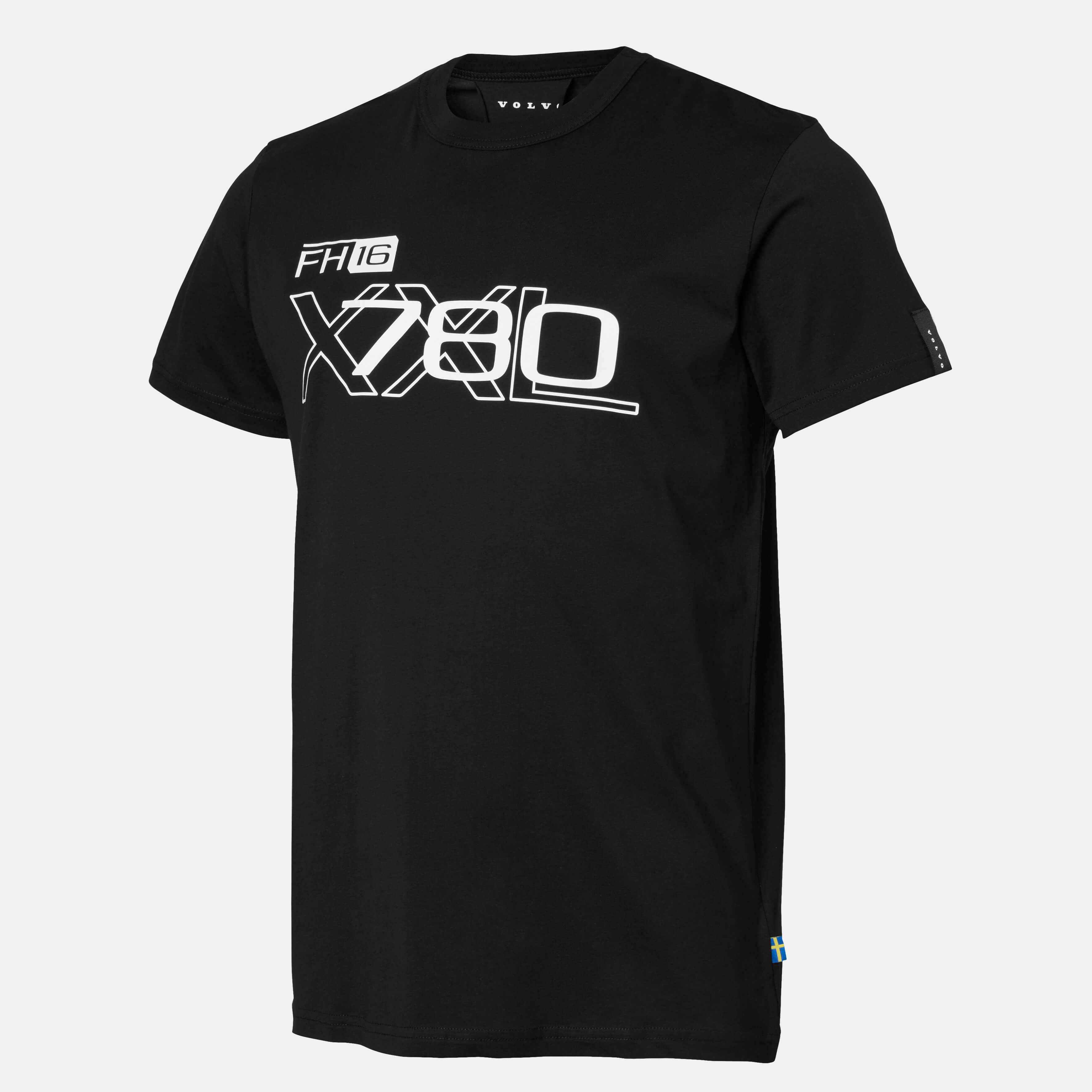 Koszulka FH16 XXL Tee - Volvo Word Mark - Black - rozmiar 2XL