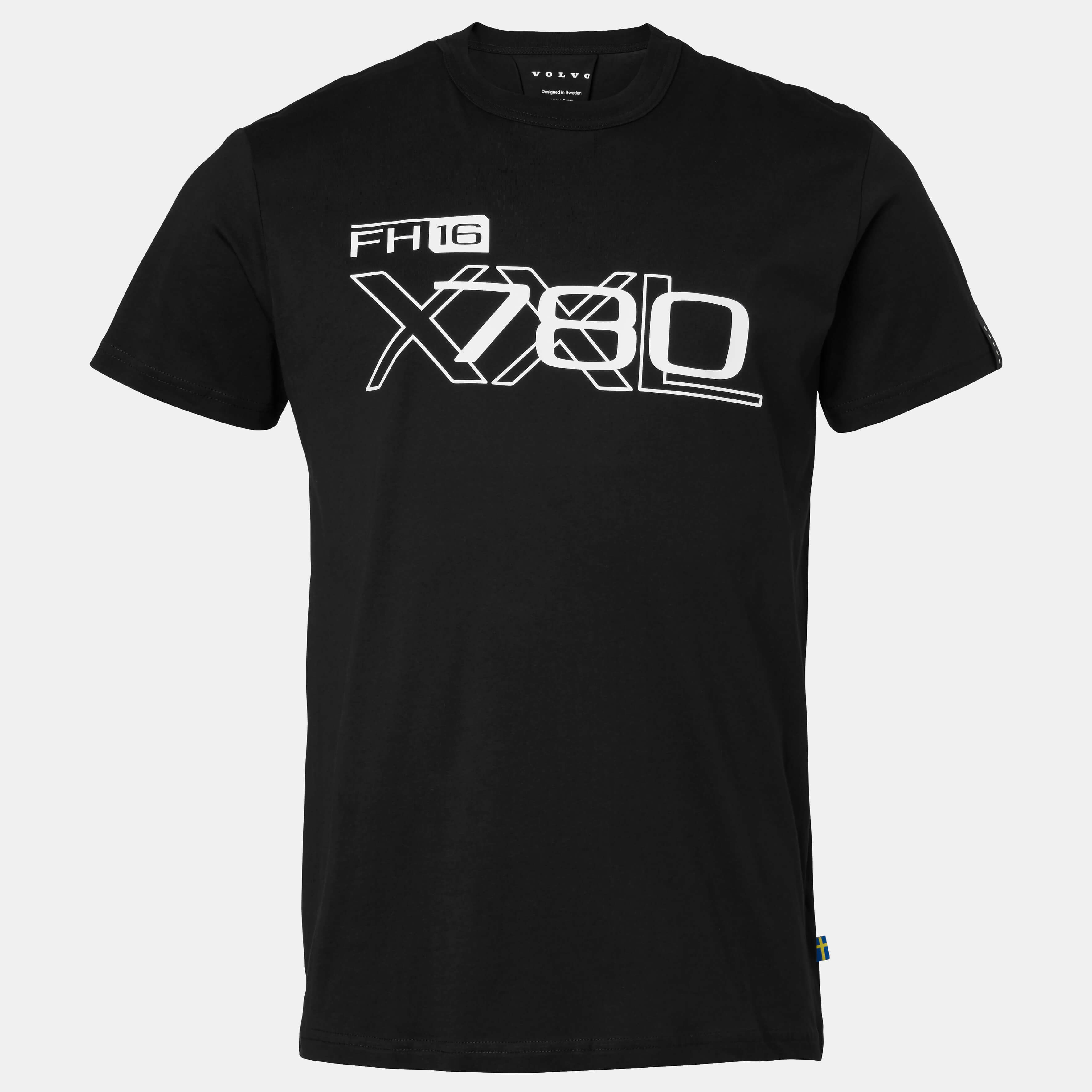 Koszulka FH16 XXL Tee - Volvo Word Mark - Black - rozmiar M