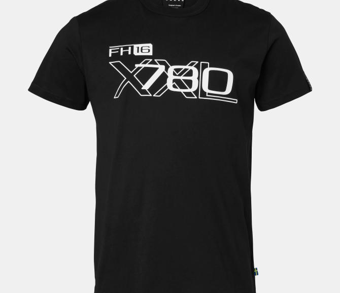 Koszulka FH16 XXL Tee - Volvo Word Mark - Black - rozmiar XL