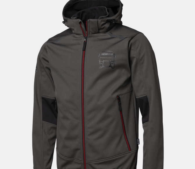 Renault Trucks hero soft shell - Renault Trucks - grey - 2XL