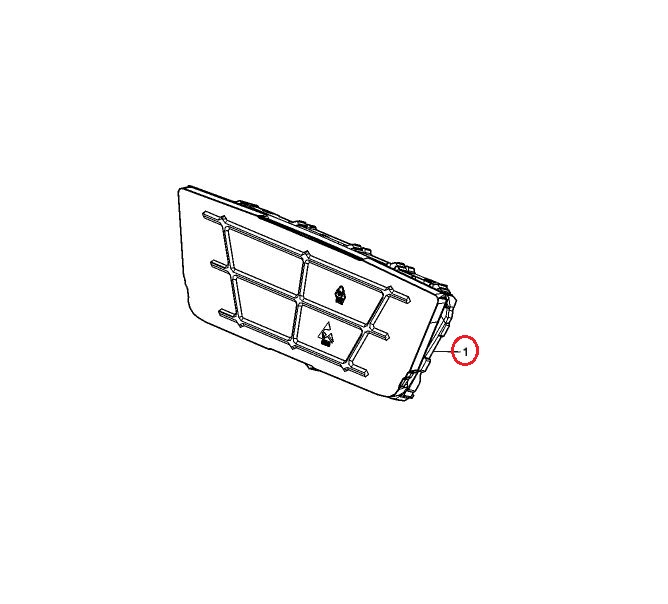 Soczewka do wskaźników Volvo FH4b  23595812 
